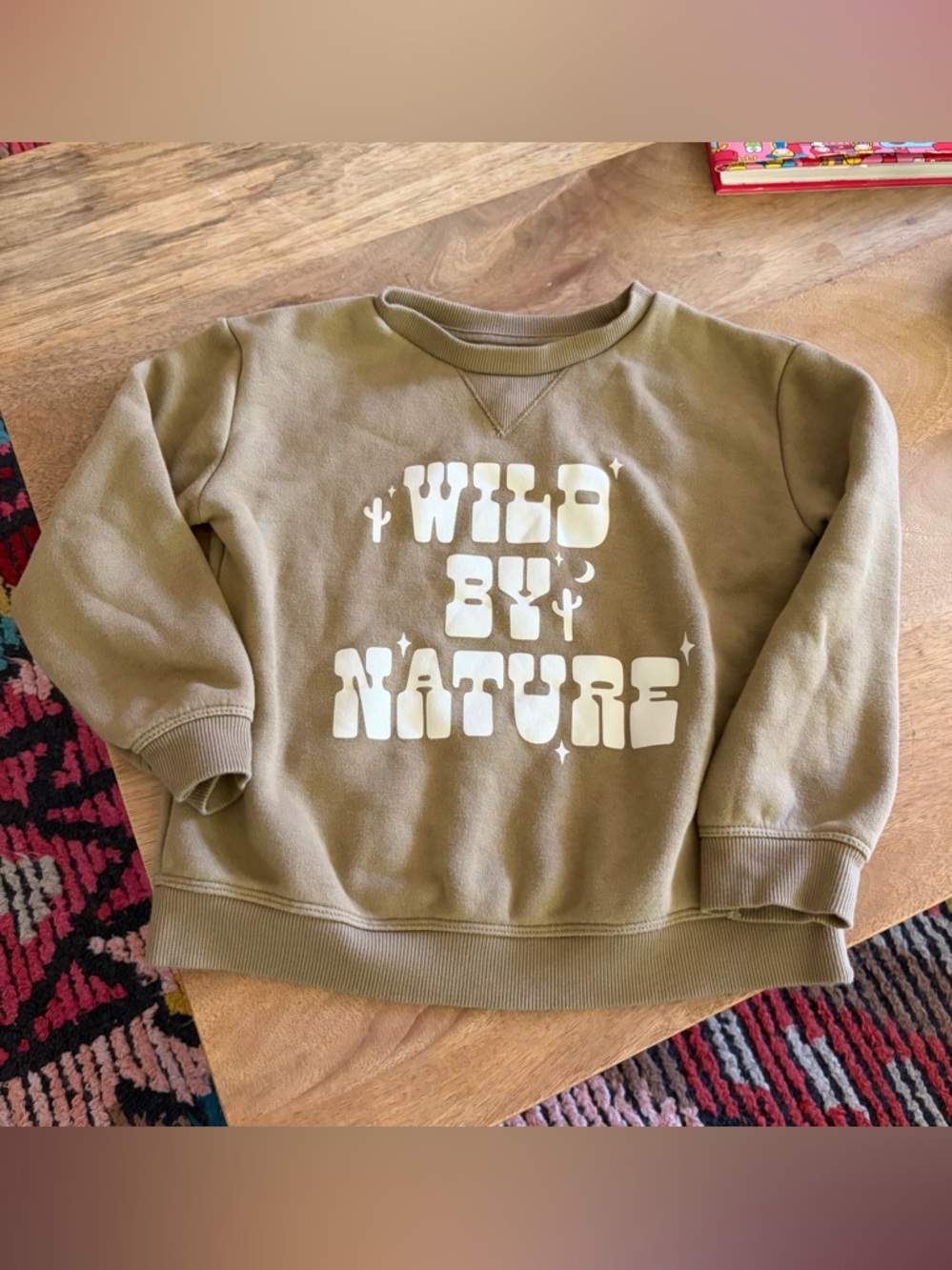 Little Co. Wild By Nature Graphic Sweatshirt 5T